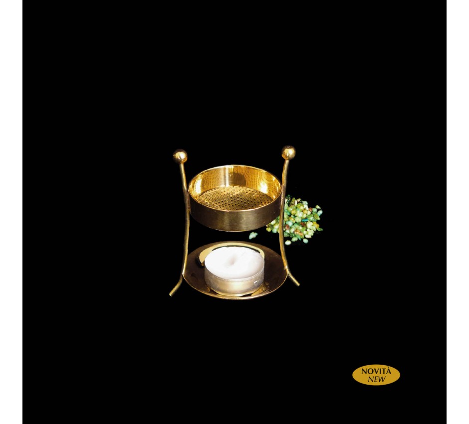 BRASS INCENSE BURNER
